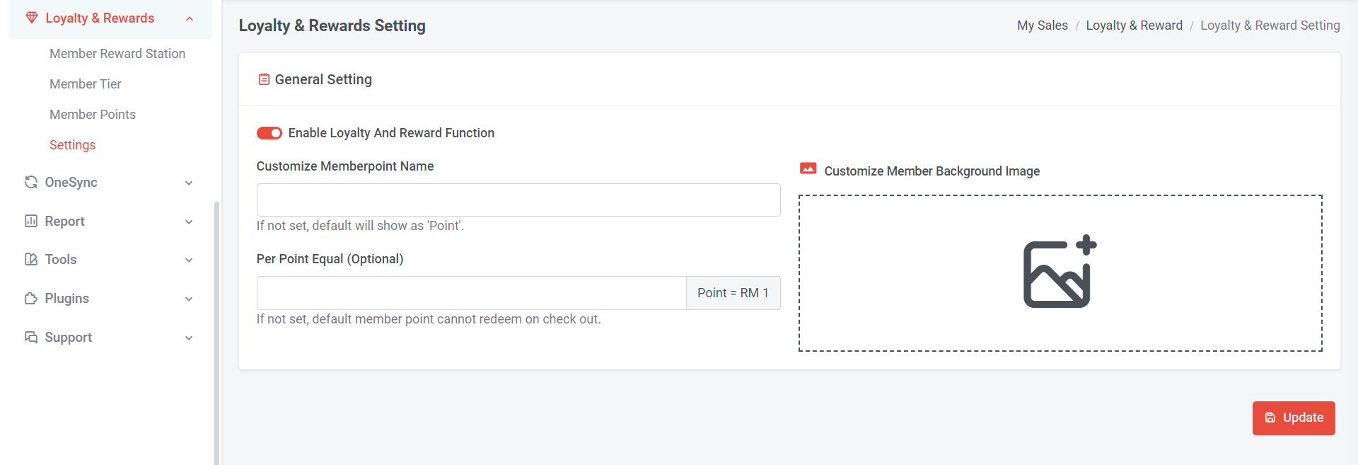 General Setting for Membership & Loyalty Program  | Picture 2