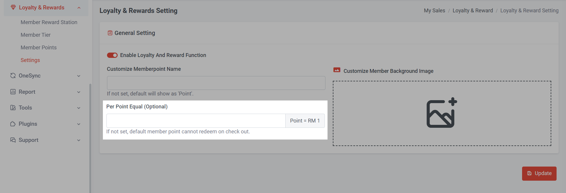 General Setting for Membership & Loyalty Program  | Picture 5