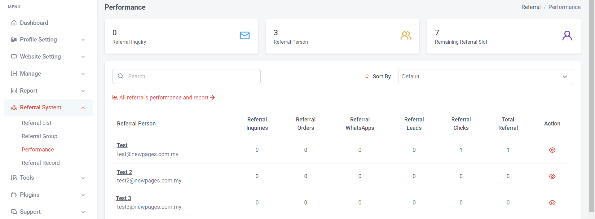 How to Check Referral Performance & Referral Record | Picture 3