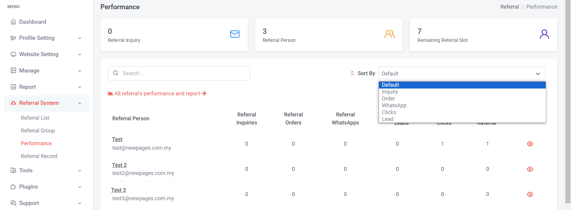 How to Check Referral Performance & Referral Record | Picture 4