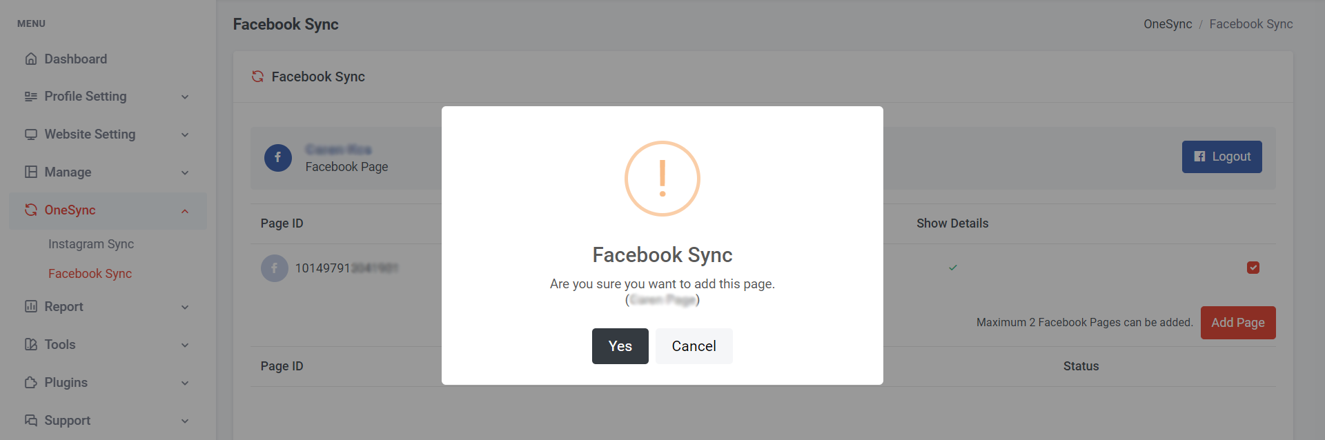 Facebook Sync  | Picture 6