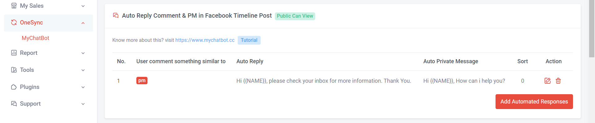 Auto Reply Comment & PM in Facebook Timeline Post | Picture 1