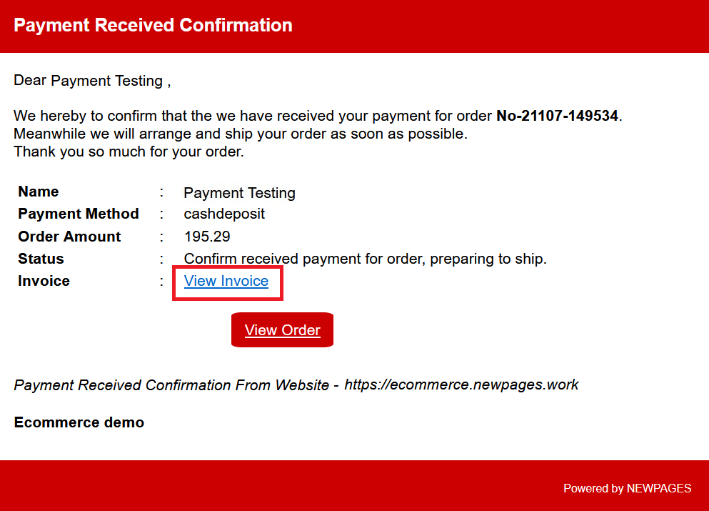 How Customers Get PDF Invoice  | Picture 2