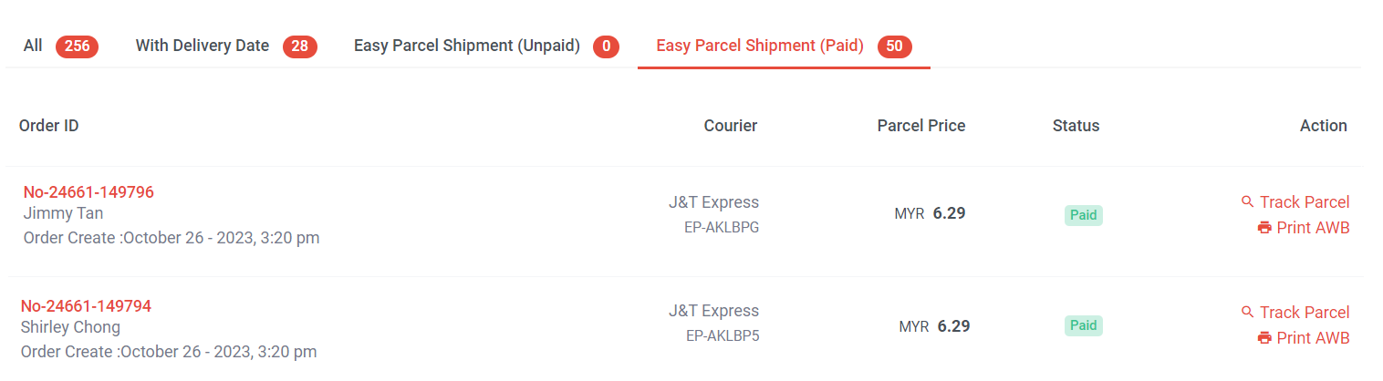 EasyParcel Mass Shipping - Update Multiple Orders at Once | Picture 5