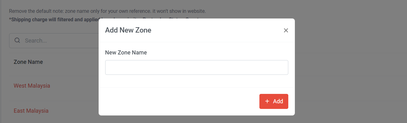 How to Add Shipping Zone  | Picture 2