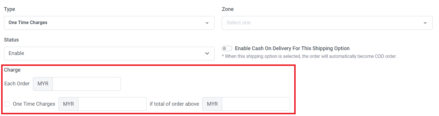 How to Set Up Shipping Method (One Time Charges)  | Picture 9