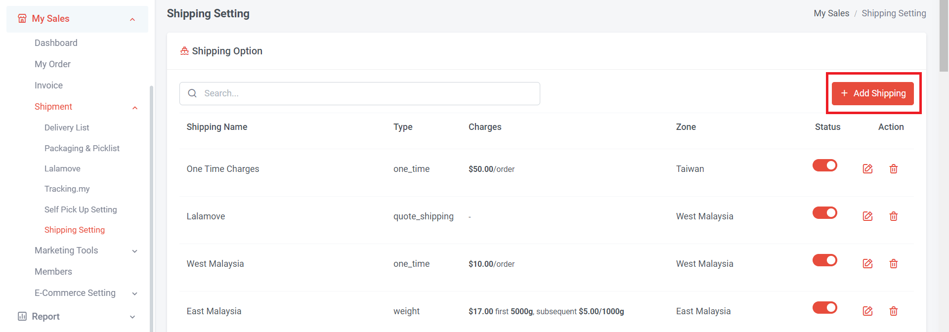 How to Set Up Shipping Method (Per Item)  | Picture 1