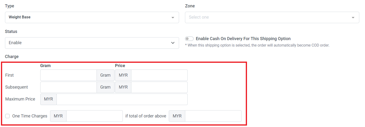 How to Set Up Shipping Method (Weight Base)  | Picture 9