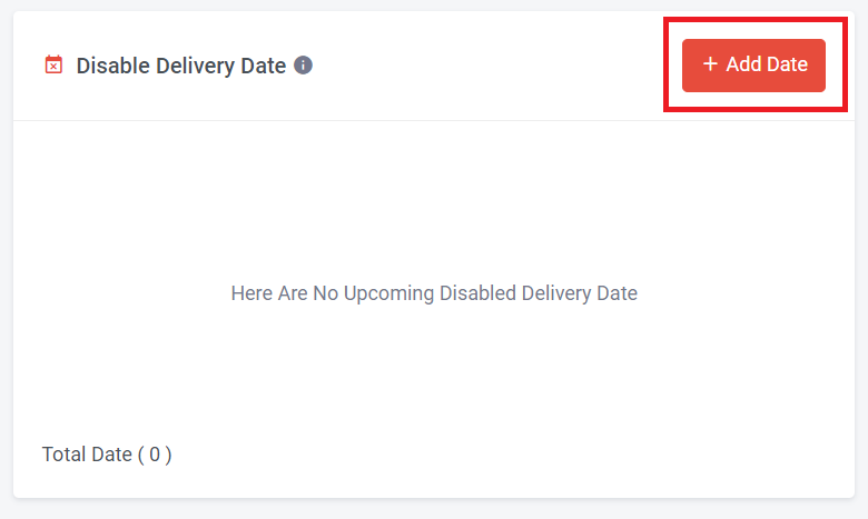 How to Disable Delivery Date for Public Holiday | Picture 1