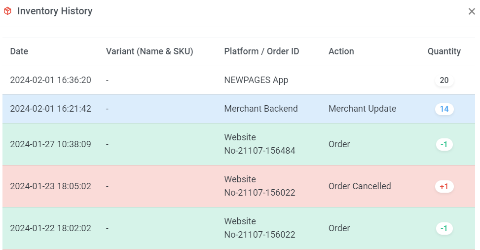 How to Check Inventory History  | Picture 2