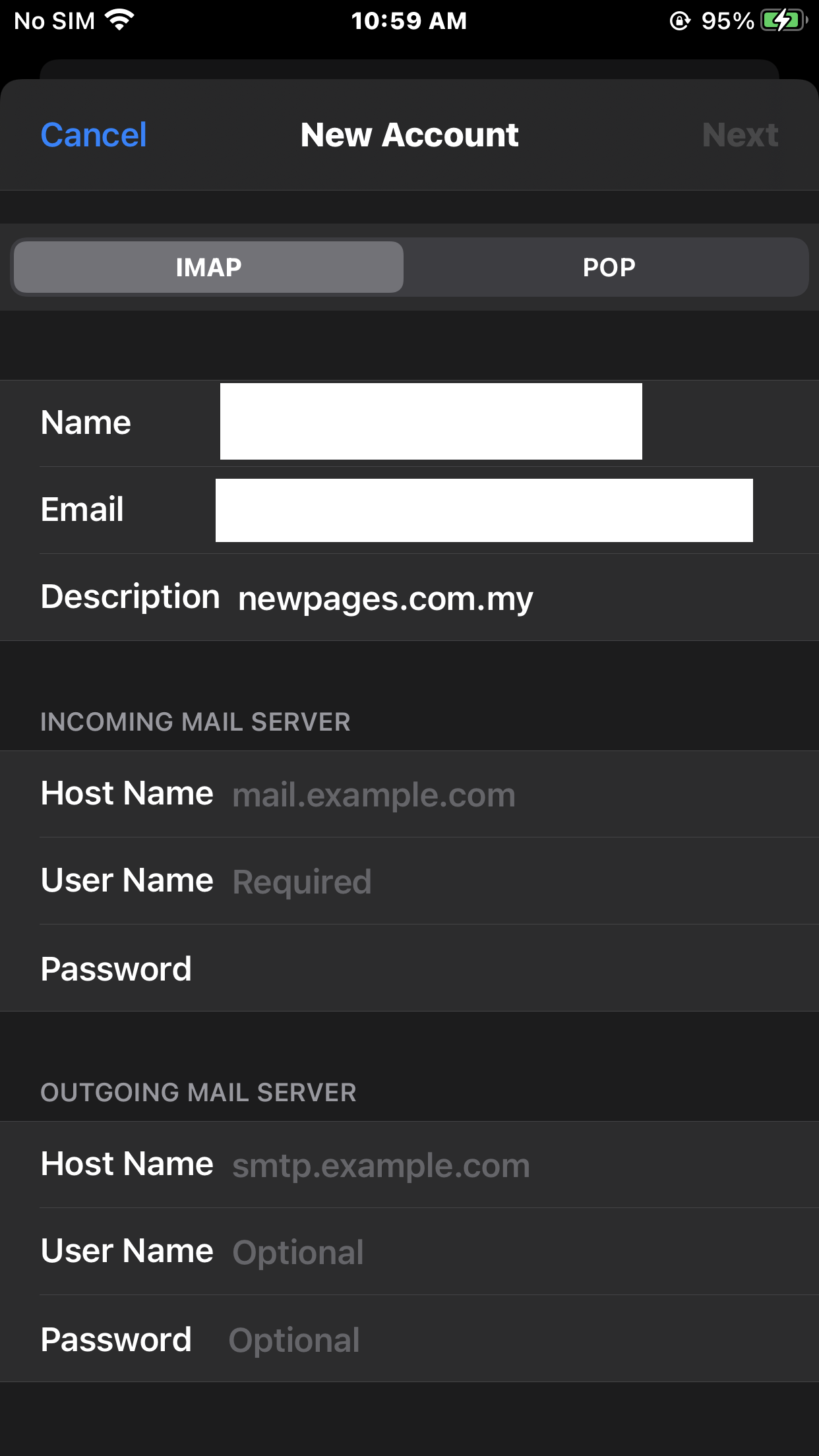 Setup Domain Email On Iphone | Picture 7