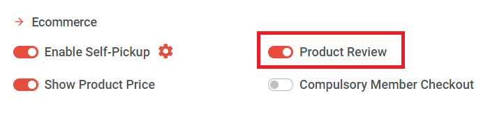 How to Set Product Review  | Picture 1