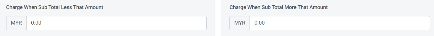 How to Setup Additional Charges When Subtotal Amount Less Than or More Than Amount | Picture 6