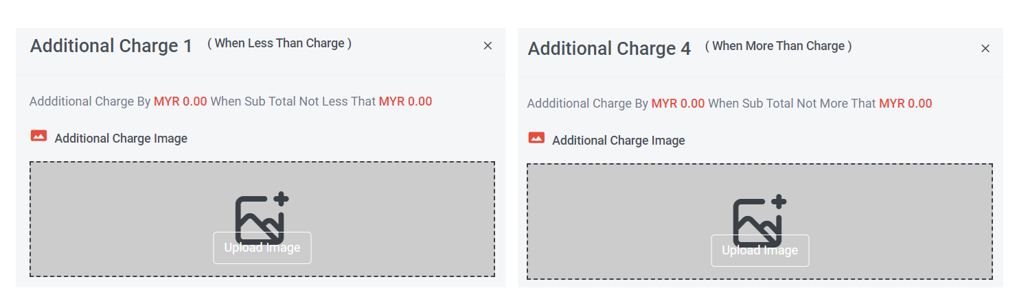 How to Setup Additional Charges When Subtotal Amount Less Than or More Than Amount | Picture 4