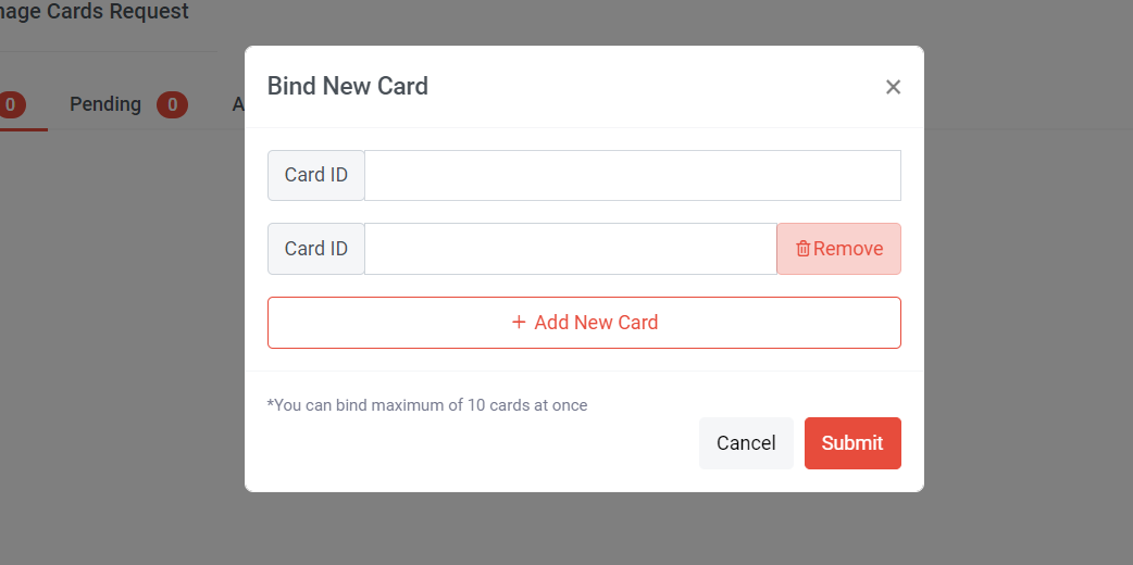 How to Manage Bind Card  | Picture 3