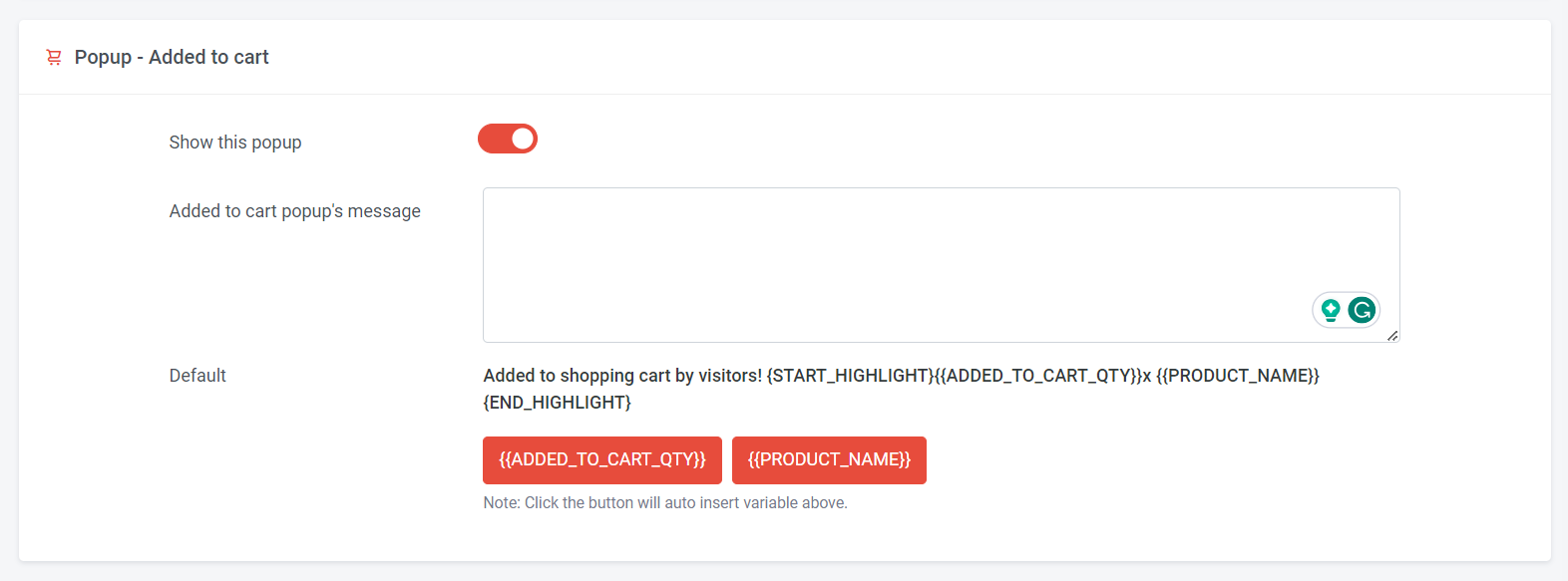 How to Enable and Disable Added to Cart Popup | Picture 3