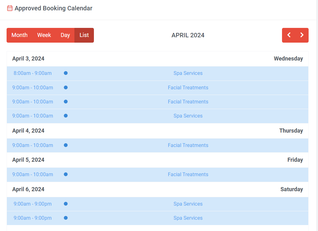 How to Check Upcoming Booking | Picture 11