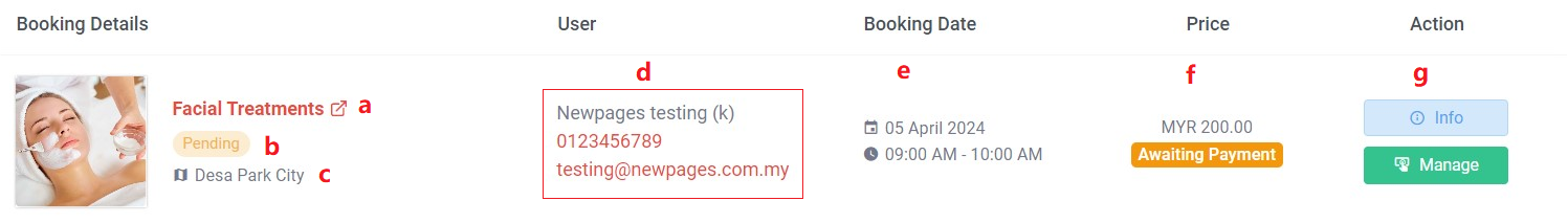 How to Check Upcoming Booking | Picture 3