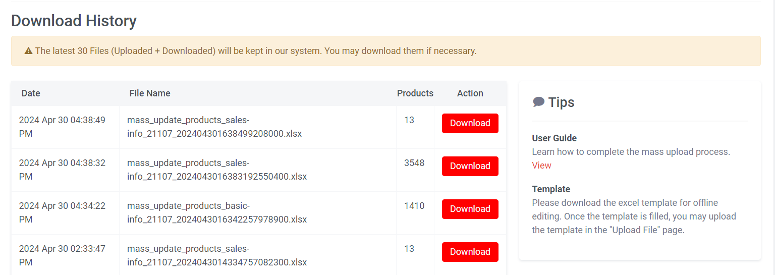 How to Mass Update Products via Excel  | Picture 6