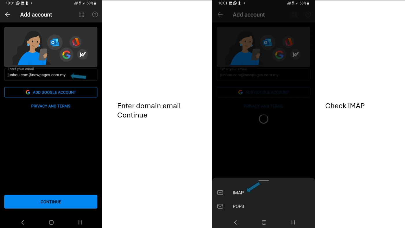 How To Setup Email On Android Outlook | Picture 2