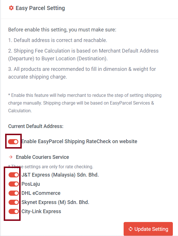 How to Integrate EasyParcel  | Picture 11