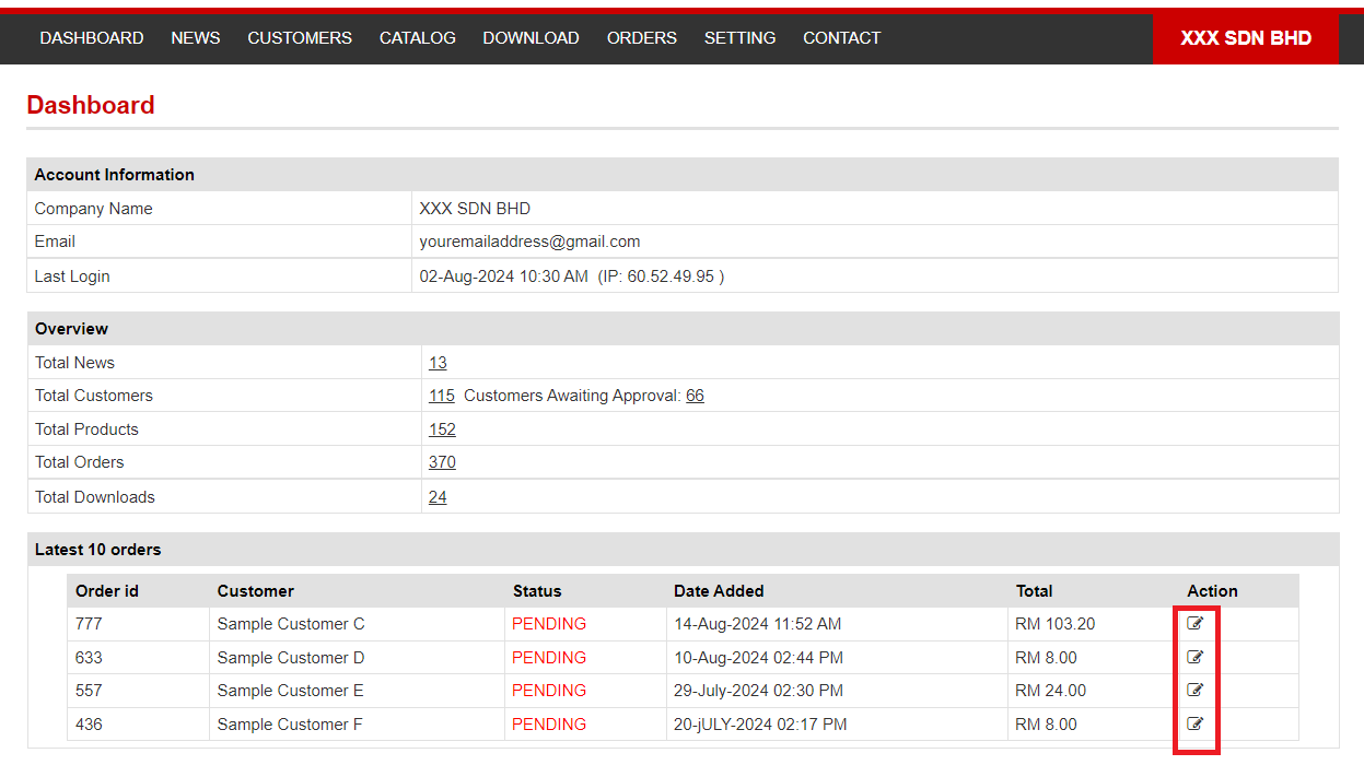 How to Check and Update Order Status | Picture 5