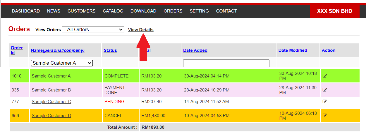 How to Check and Update Order Status | Picture 3