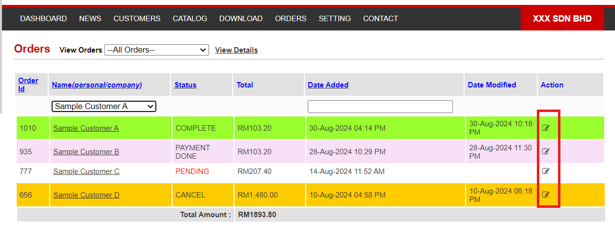 How to Check and Update Order Status | Picture 6