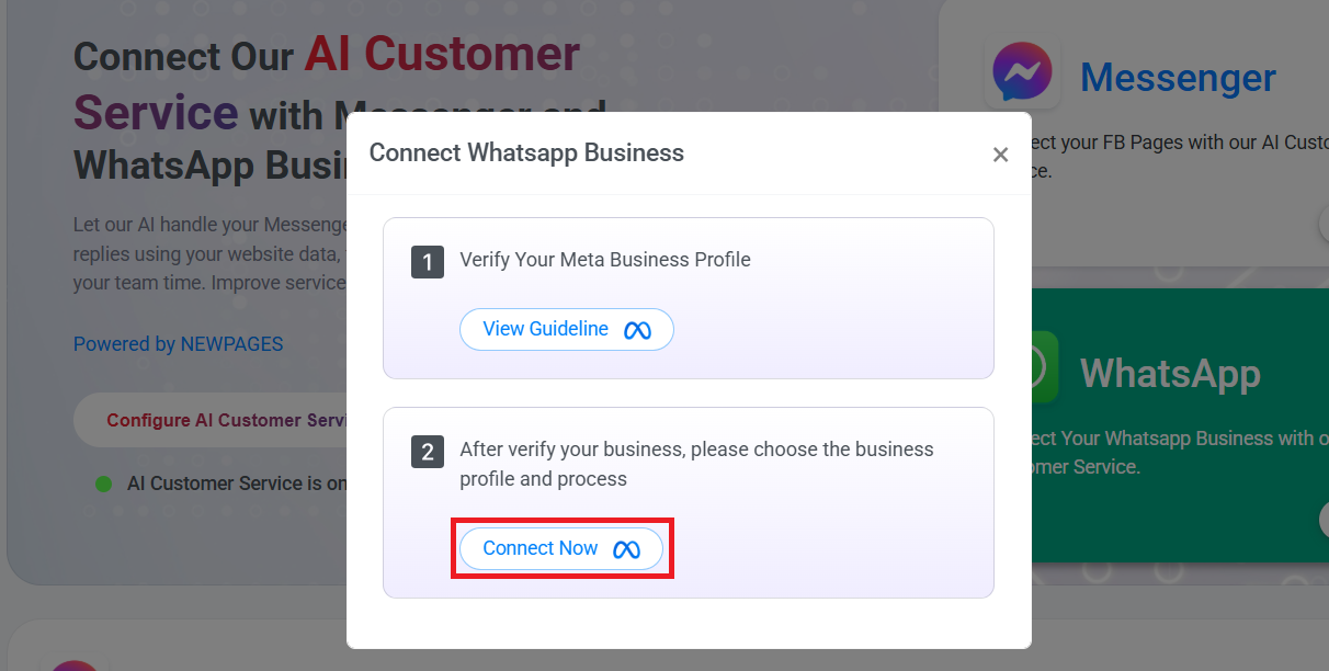 Connect Our AI Customer Service with WhatsApp Business  | Picture 3