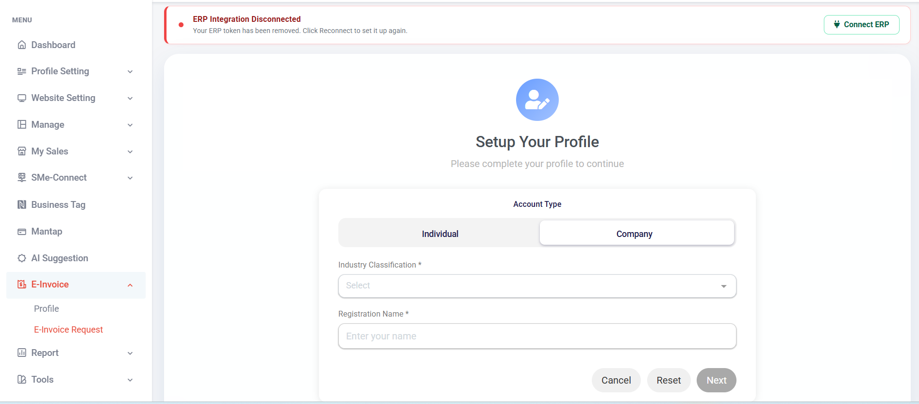 How to Setup E-Invoice Request | Picture 7