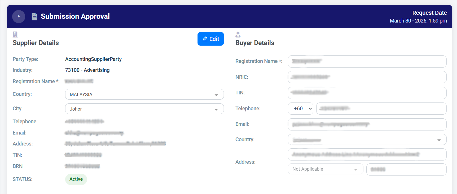 How to Setup E-Invoice Request | Picture 22